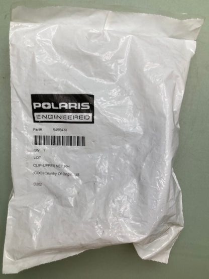 Polaris 5455430 UPPER NET CLIP New Genuine