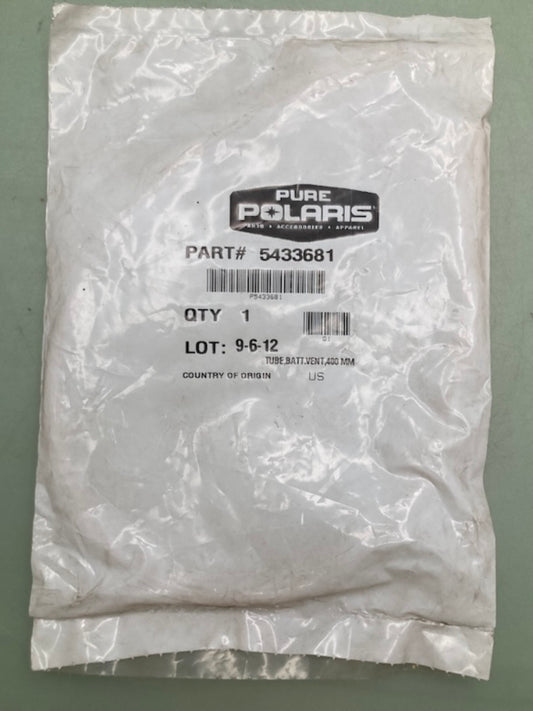 Polaris 5433681 Tube Battery Vent New Genuine