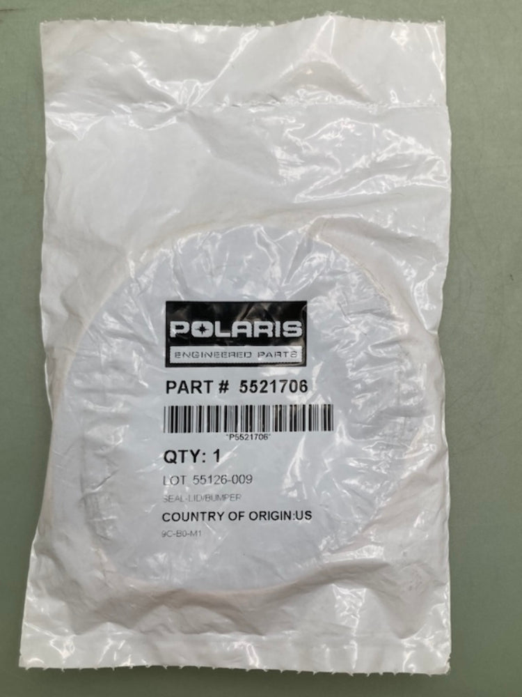 Polaris 5521706 LID SEAL New Genuine
