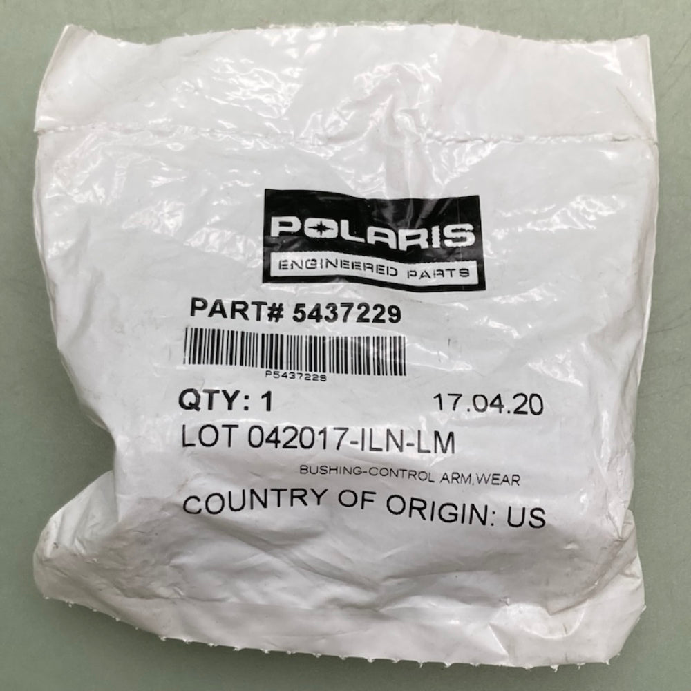 Polaris 5437229 CONTROL ARM WEAR BUSHING New Genuine