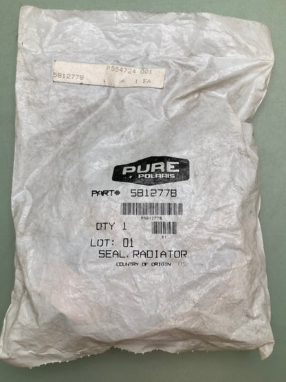 Polaris 5812778 Seal Radiator Cover New Genuine