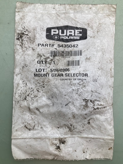 Polaris 5435042 GEAR SELECTOR MOUNT New Genuine