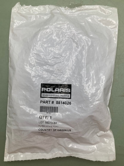 Polaris 5814026 FOAM INTAKE FILTER New Genuine