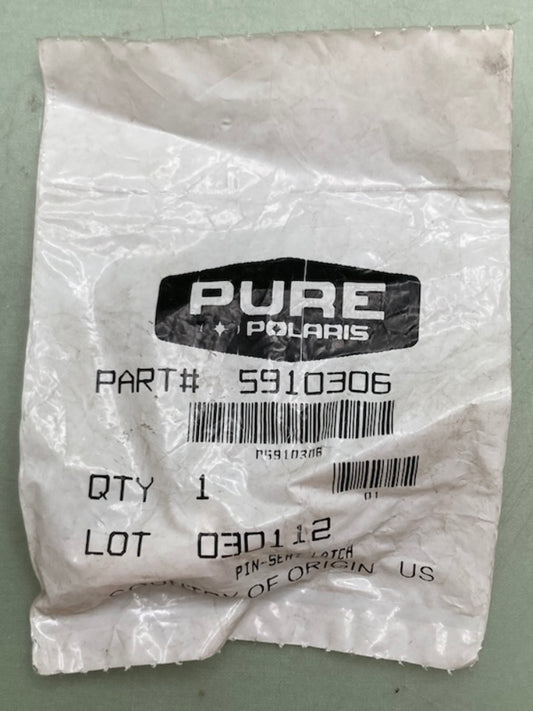 Polaris 5910306 SEAT LATCH PIN New Genuine
