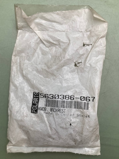 Polaris 5630386-067 KNOB BACKREST New Genuine