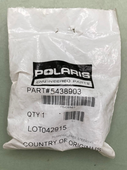 Polaris 5438903 BUSHING STEERING UPPER New Genuine