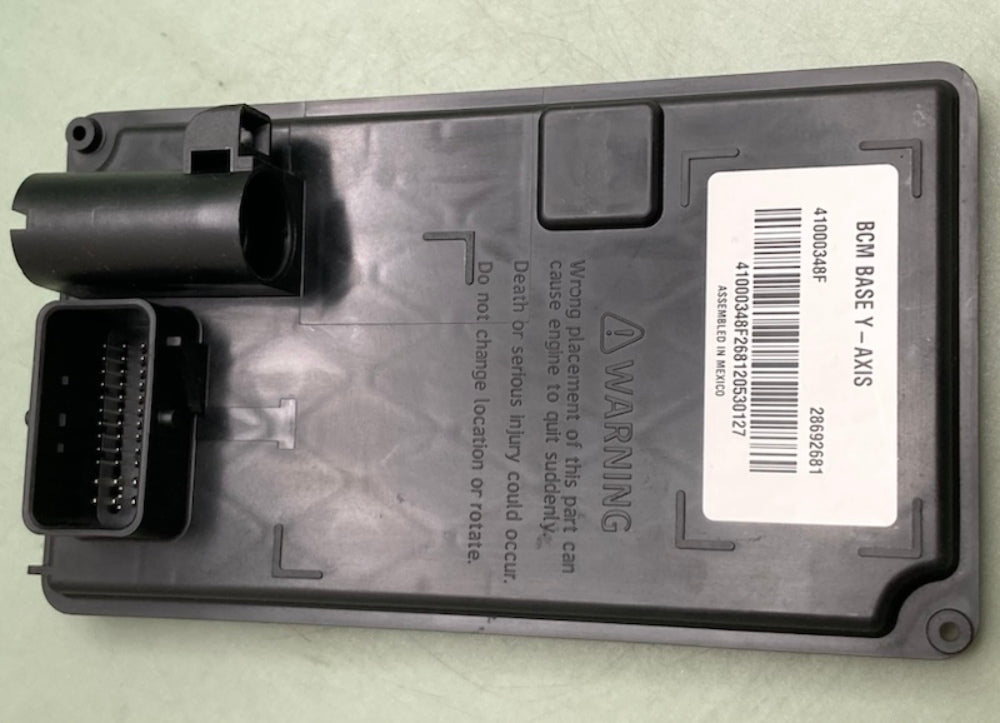 Harley Davidson 41000348F BCM Base Y Axis New Genuine