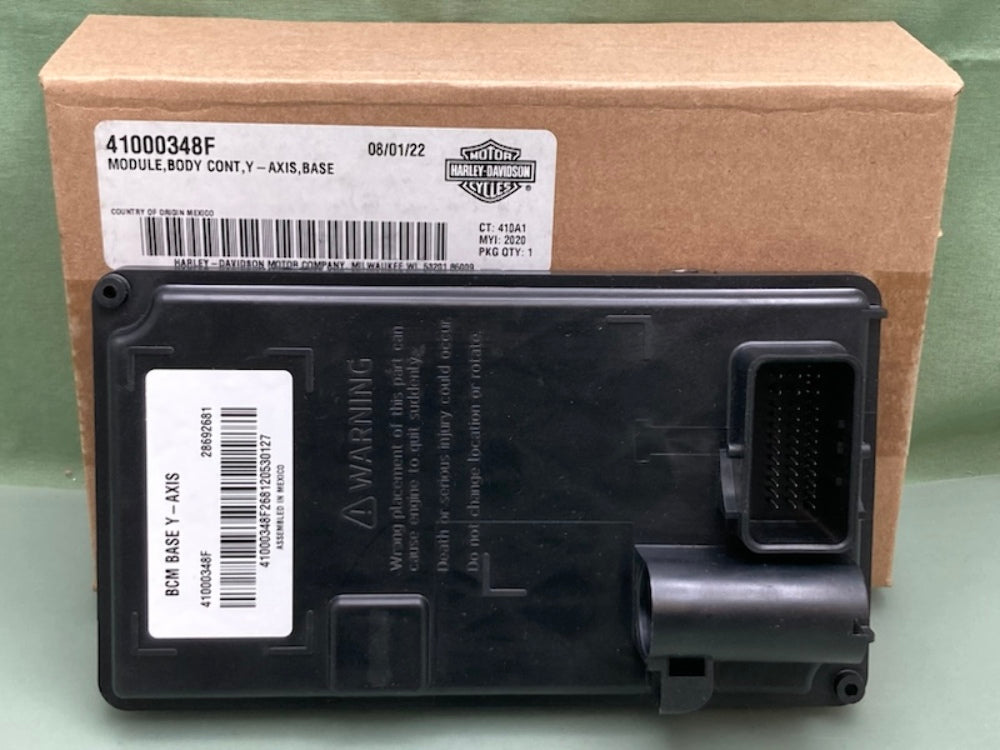 Harley Davidson 41000348F BCM Base Y Axis New Genuine