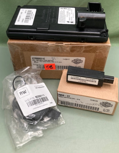 Harley Davidson 41000021E Security System Kit Softail New Genuine