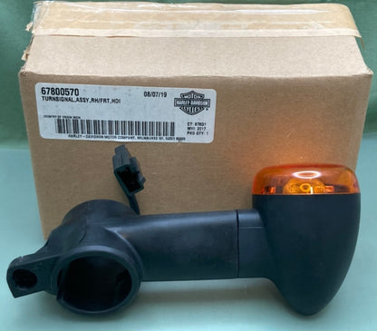 Harley Davidson 67800570 Turn Signal Assy Right Front New Genuine
