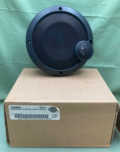 Harley Davidson 76000886 Speaker Aud Sys Sub Assy Tweeter Mid RH New Genuine