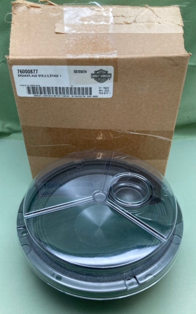Harley Davidson 76000877 SPEAKER AUD SYS 6.5 STAGE 1 New Genuine