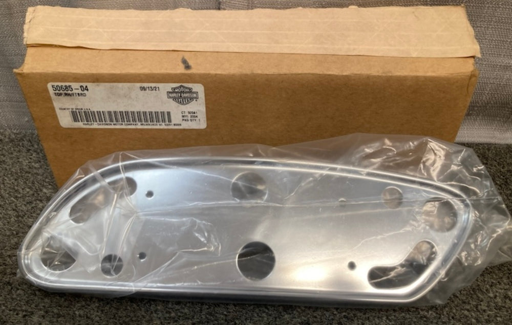 Harley Davidson 50685-04 Footboard Top Right New Genuine