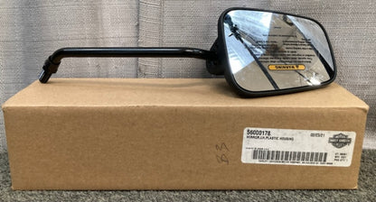 Harley Davidson 56000178 MIRROR LH PLASTIC HOUSING New Genuine