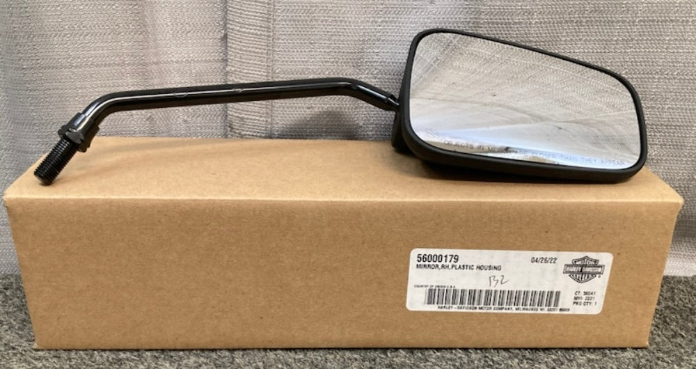 Harley Davidson 56000179 MIRROR RH PLASTIC HOUSING New Genuine