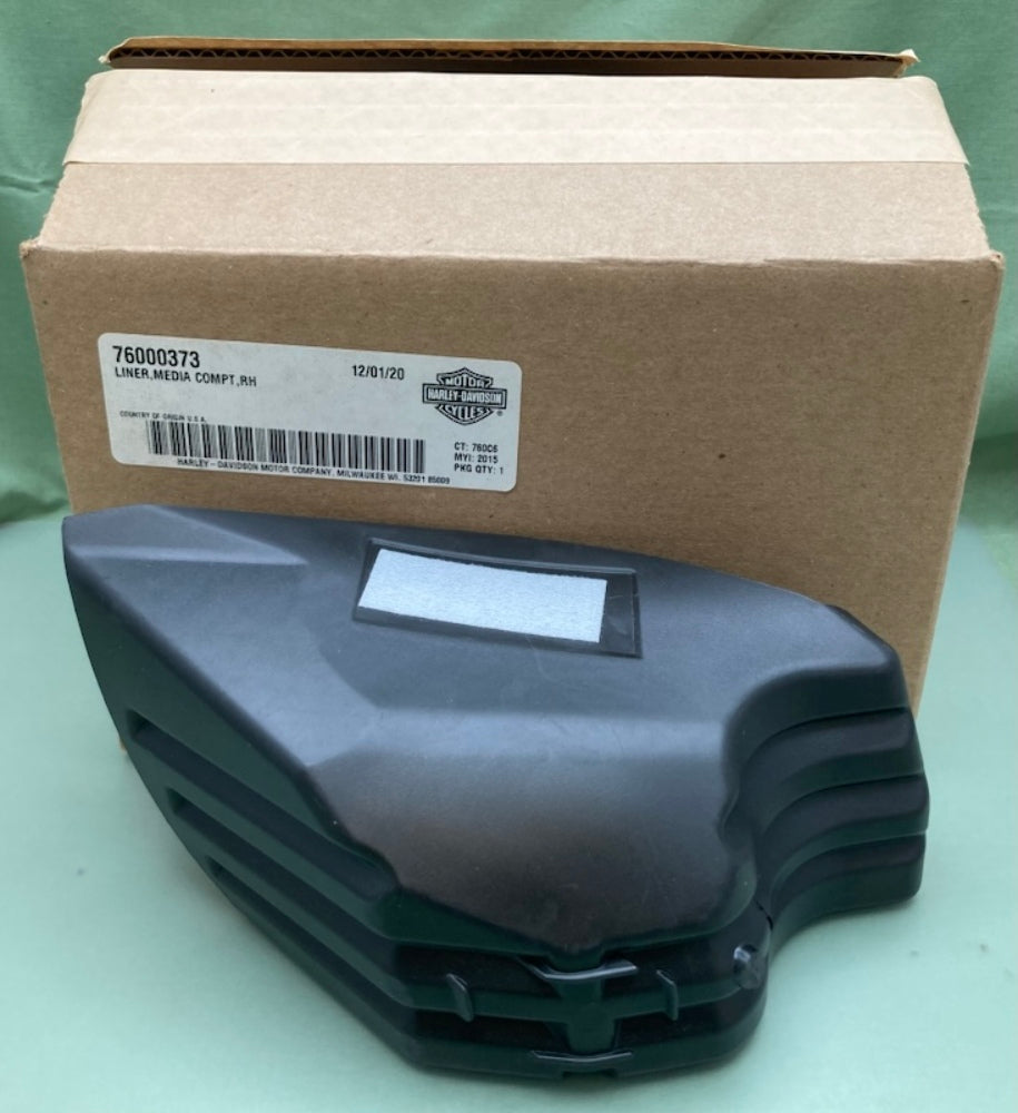 Harley Davidson 76000373 LINER MEDIA Compt Right New Genuine