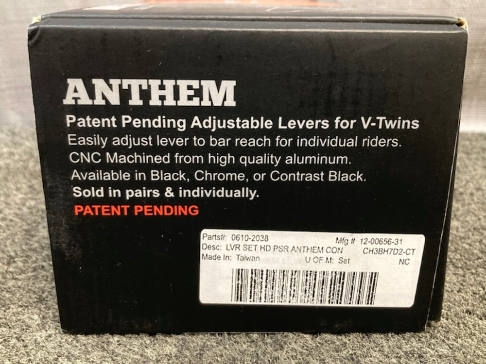 PSR 0610-2038 Anthem Lever Set for Harley Davidson New Genuine