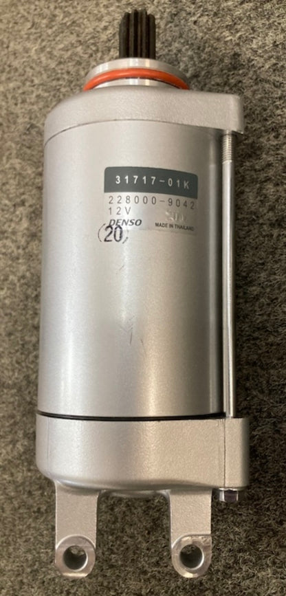 Harley Davidson 31717-01K STARTER MOTOR ASSEMBLY SILVER New Genuine