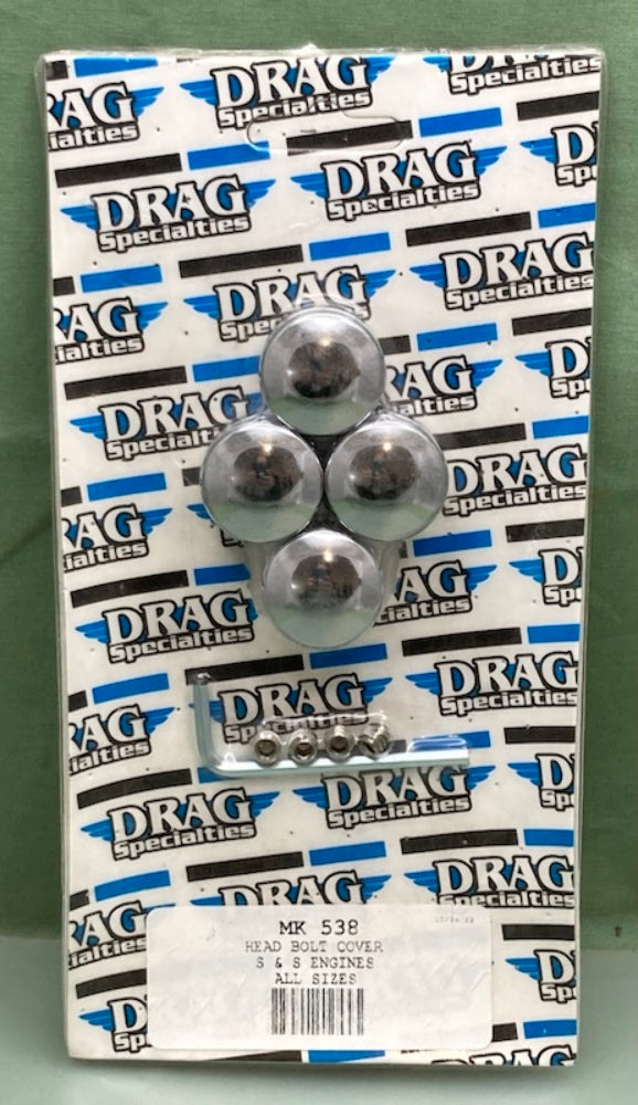 Drag Specialties MK538 Engine Head Bolt Cover 2402-0083 New Genuine