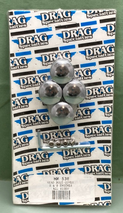 Drag Specialties MK538 Engine Head Bolt Cover 2402-0083 New Genuine