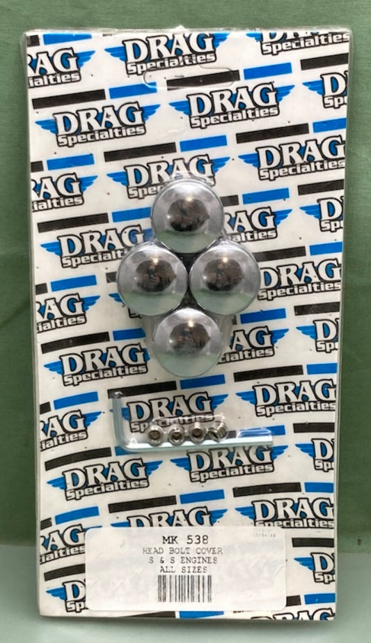 Drag Specialties MK538 Engine Head Bolt Cover 2402-0083 New Genuine