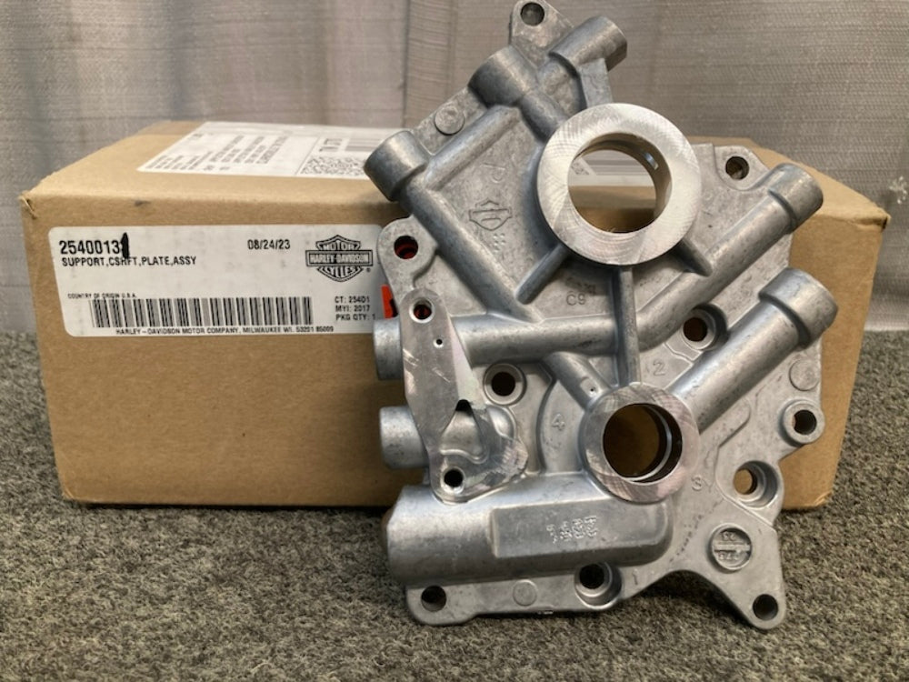 Harley Davidson 25400131 Support CShft Plate Assy New Genuine