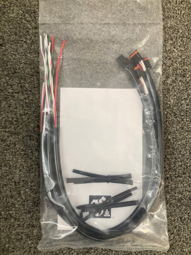 LA CHOPPERS LA-8055KT2-13B Cable/Brake Line Kit Black 0662-0211 New Genuine