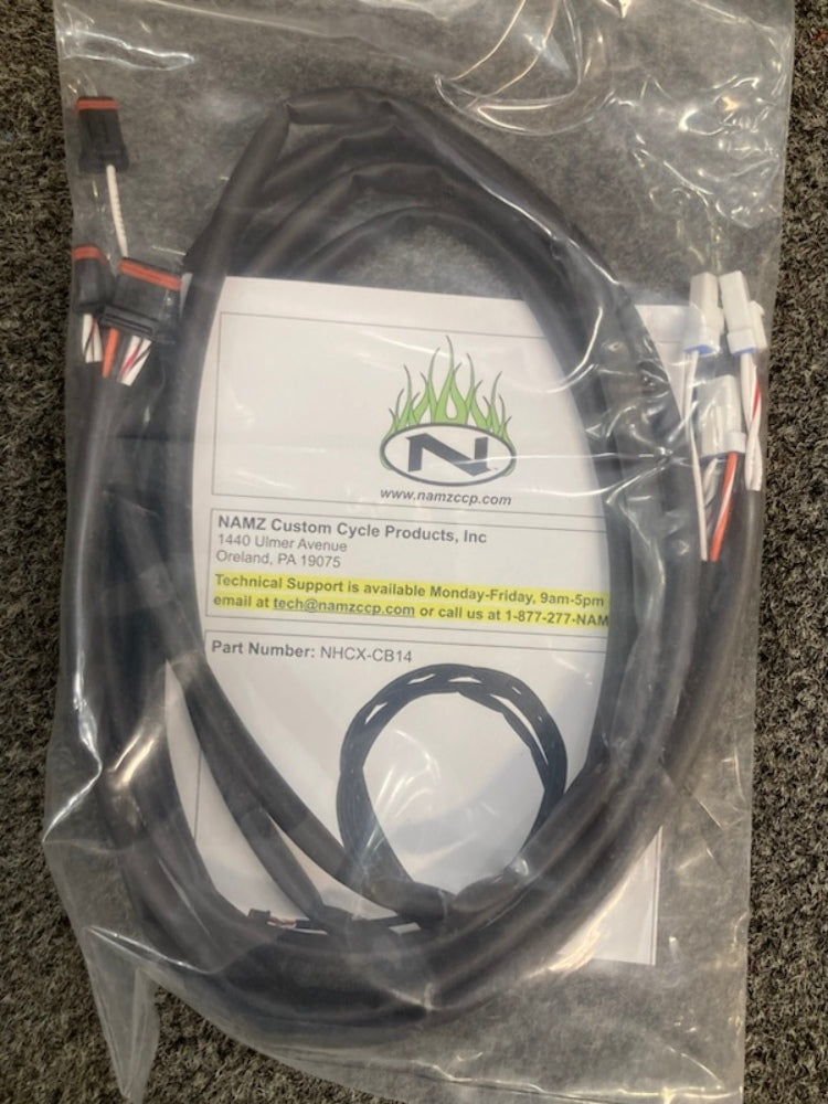 LA Choppers LA-8052KT-13M Cable Kit MN12-14 14FL ABS 0610-1634 New Genuine