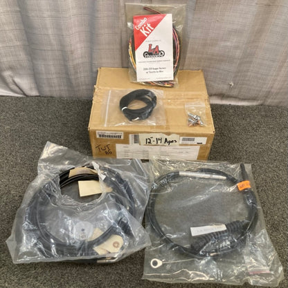 LA Choppers LA-8050KT2-13B Cable Kit CB 12-14RG ABS 0610-1227 New Genuine