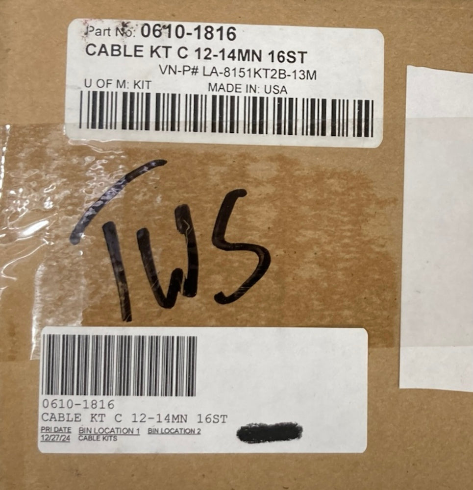LA Choppers LA-8151KT2B-13M Cable Kit C 12-14MN 16ST 0610-1816 New Genuine