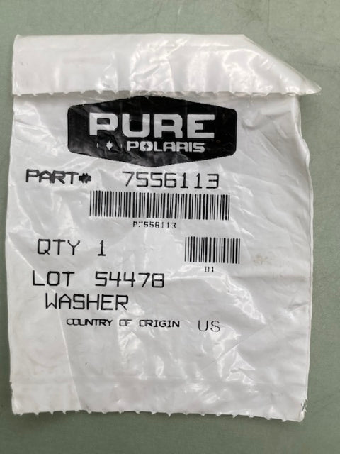 QTY 7 Polaris 7556113 WASHER New Genuine