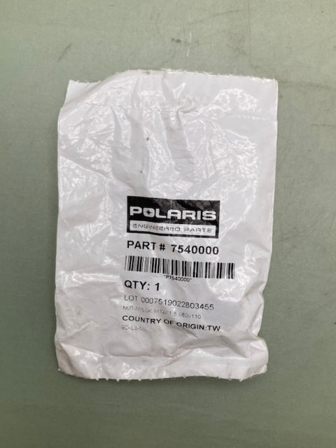 QTY 2 Polaris 7540000 NYLOC NUT New Genuine