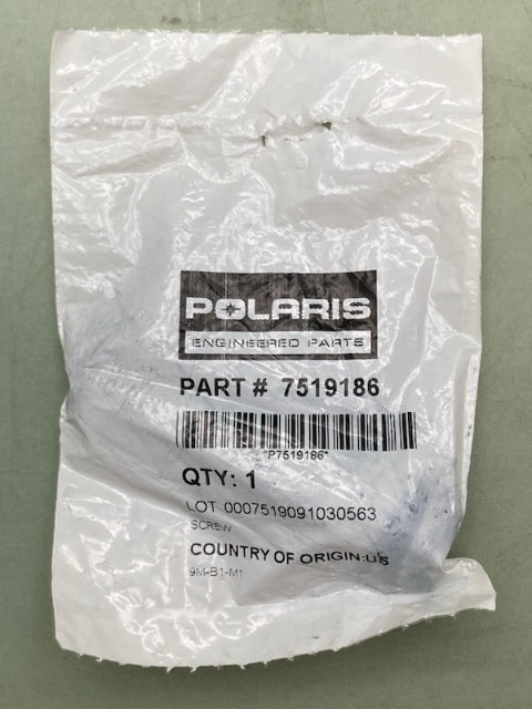 Polaris 7519186 SCREW New Genuine