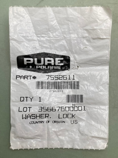 QTY 10 Polaris 7552611 Washer, Lock New Genuine