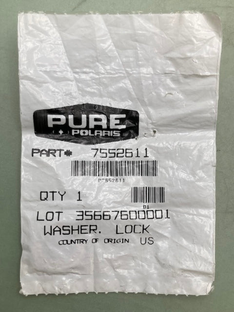 QTY 10 Polaris 7552611 Washer, Lock New Genuine