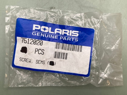 QTY 5 Polaris 7512020 SEMS SCREW New Genuine