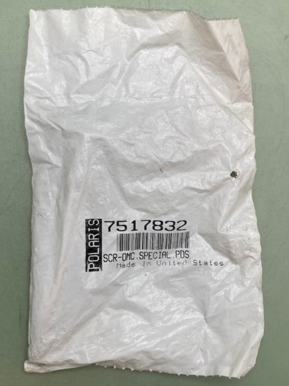 QTY 2 Polaris 7517832 Screw New Genuine
