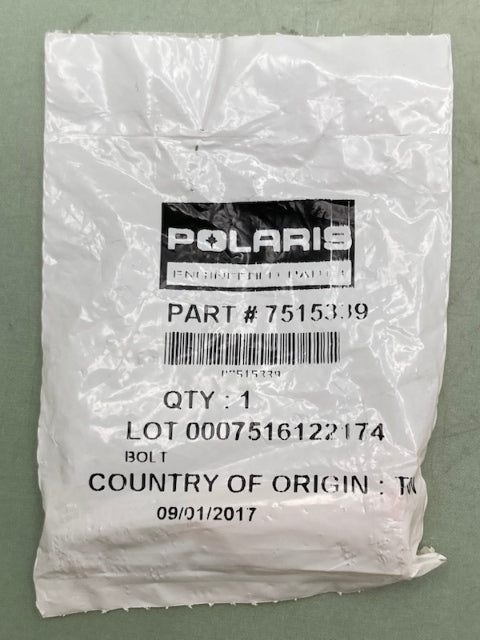 QTY 9 Polaris 7515339 BOLT New Genuine