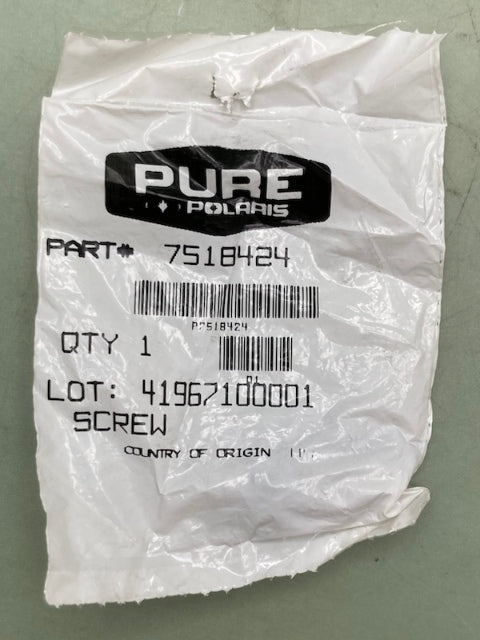 Polaris 7518424 SCREW New Genuine