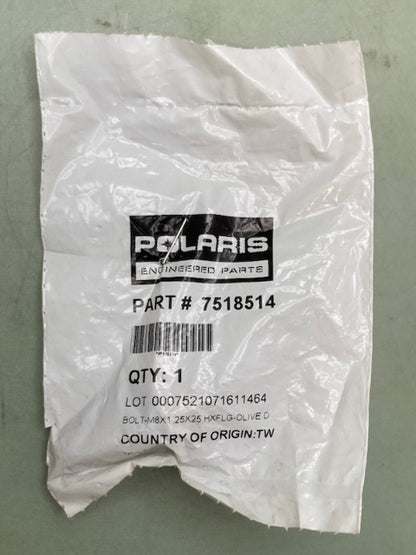QTY 2 Polaris 7518514 BOLT New Genuine