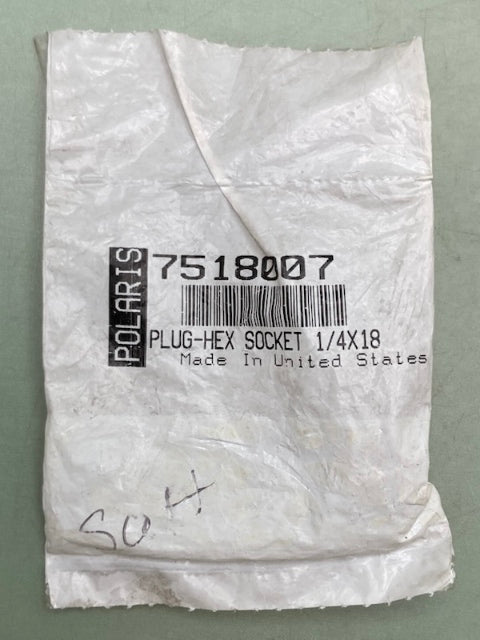 Polaris 7518007 PLUG New Genuine