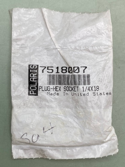 Polaris 7518007 PLUG New Genuine
