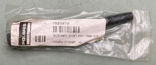 QTY 2 Polaris 7520979 SCRHXFL M10X1.25X115MM 10.9 New Genuine