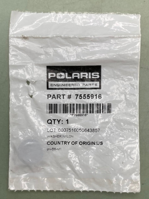 QTY 7 Polaris 7555916 WASHER New Genuine
