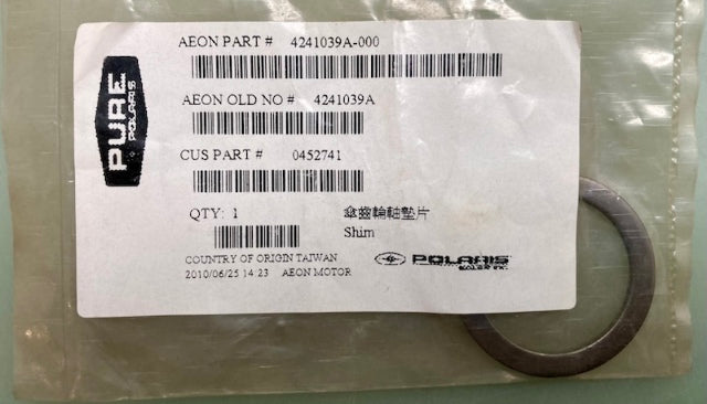 Polaris 0452741 Shim New Genuine