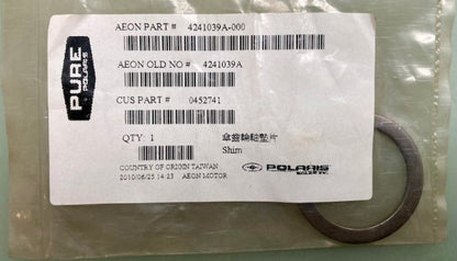Polaris 0452741 Shim New Genuine