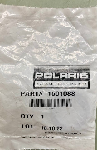 Polaris 1501088 Eyelet, Part:, Spacer New Genuine