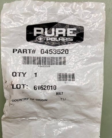 Polaris 0453520 Bolt New Genuine