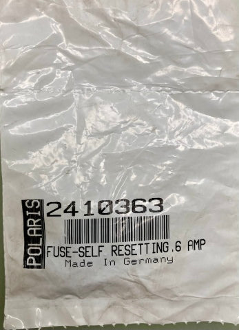 Polaris 2410363  Fuse, Resetting, 6, Amp New Genuine