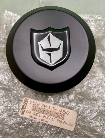 Polaris 1523015-458 Cap-Wheel, Short, Lg, Dia, Pa, Blk New Genuine